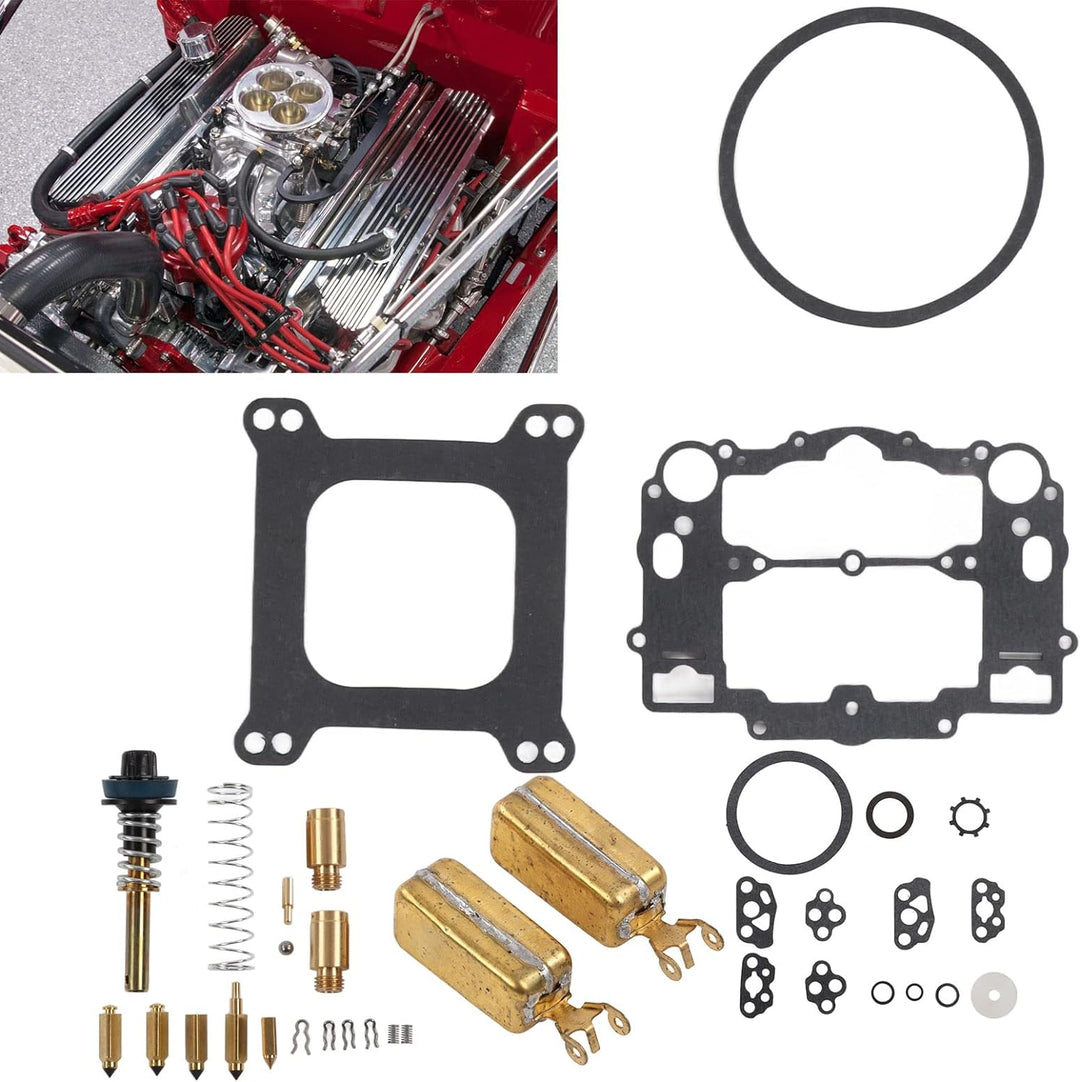 Vergaser-Reparatursatz, Vergaser-Reparatursatz Gummi-Metall-Feststoff für EDELBROCK 1405 1406 1407 1