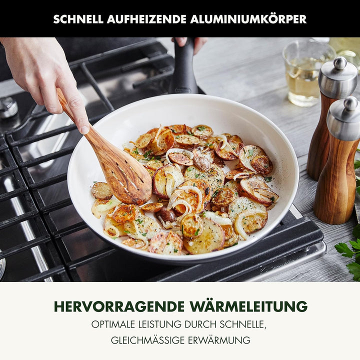 GreenPan Rio Gesunde Antihaft-Keramik Bratpfanne 26 cm, PFAS-frei, Stay-Cool-Griff, Backofenfest bis