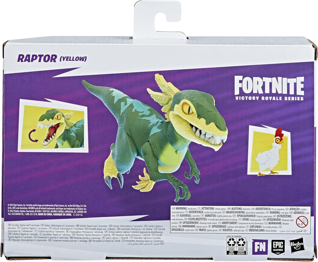 Hasbro Fortnite Victory Royale Series Raptor 15 cm grosse Action-Figur zum Sammeln mit Accessoires,