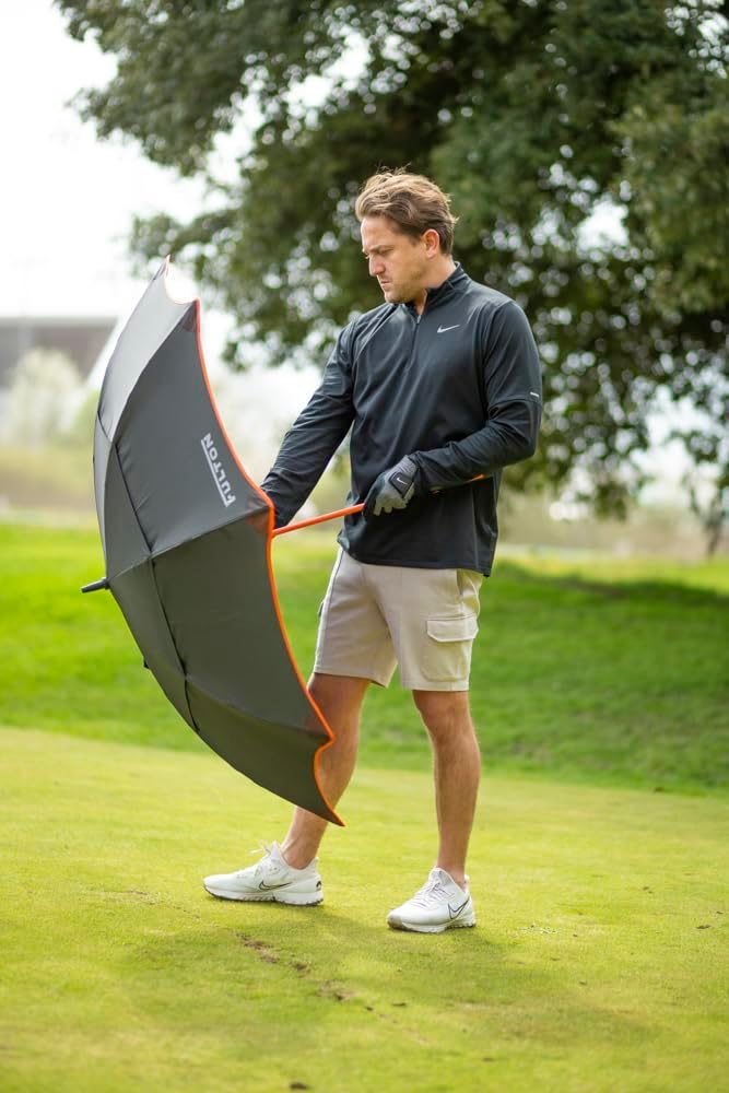 Fulton Titan 1 Golfschirm, Schwarz, Schwarz, Einheitsgrösse, Klassisch