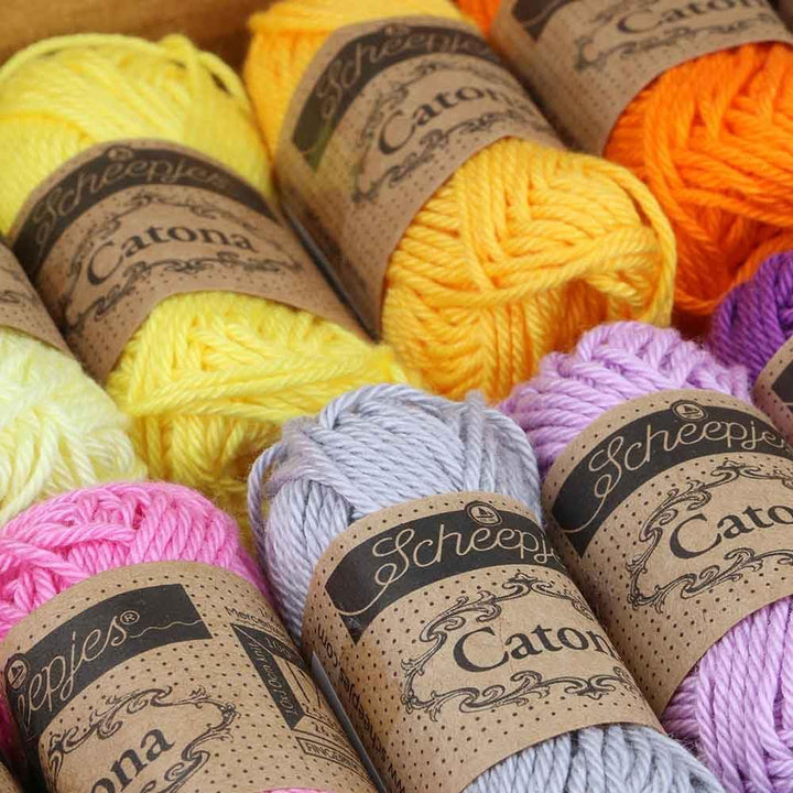 Scheepjes - Scheepjes Catona Garn Farbpackung - 109 Stück (1 Packung), Catona