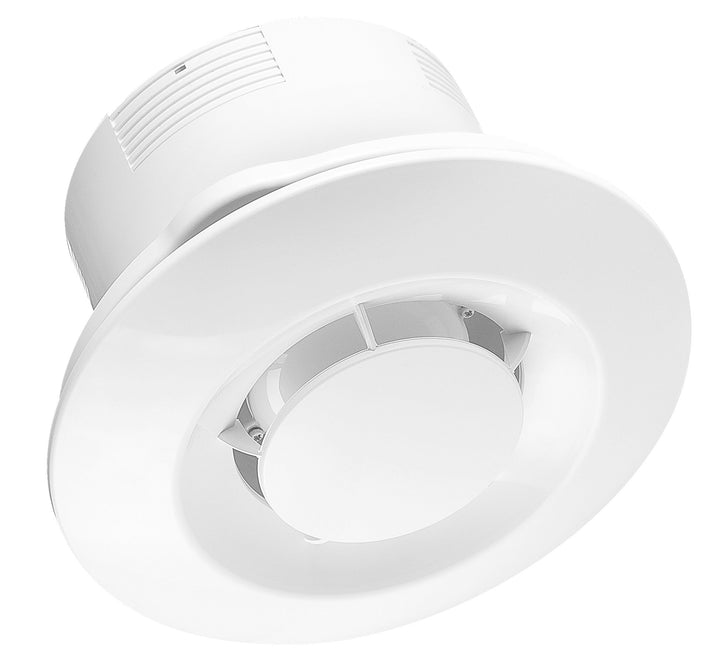 MKK Badlüfter mit Kugellager und Rückstauklappe Ø 100mm Lüfter Ventilator Deckenventilator Deckenlüf