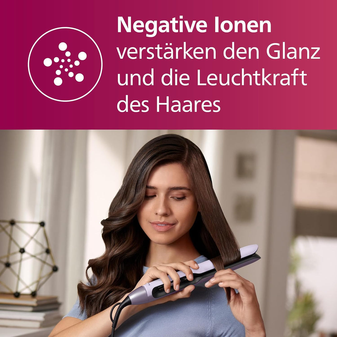Philips BHS530/00 Glätteisen 5000 2 xions, 35 Prozent SM, Rosa, 11.9 x 3.8 cm, BHS530/00