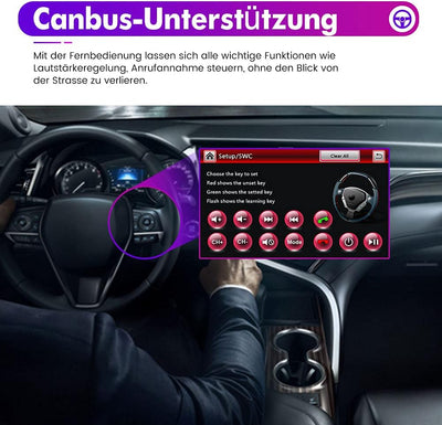 AWESAFE Radio für VW Golf 5 Golf 6, 2DIN Autoradio mit Mirrorlink, 7 Zoll Touchscreen Monitor, SD, U
