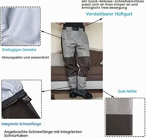 Atmungsaktiv Angelbekleidung Watstiefel Angel Angelhose Fliegen Wathose Hose Dauerhafte Wetterfeste