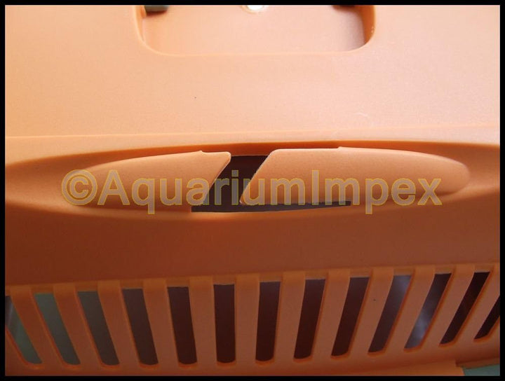 CARRIER DOGGY Transportbox Autobox Hundetransportbox Hundebox Hunde Katzen T-21 ORANGE S S Orangegra