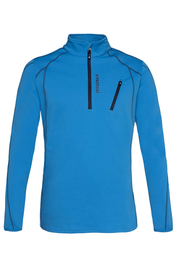 Protest Men Fleece Humans 3XL Marlin Blue, 3XL Marlin Blue
