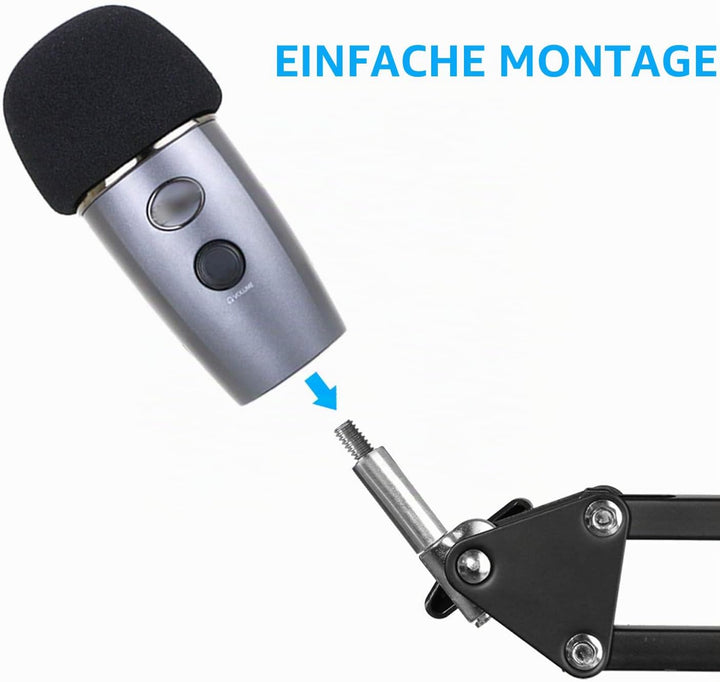 Blue Yeti Nano Arm mit Pop Filter - Mikrofon Arm mit Popschutz für Blue Yeti Nano Mic von YOUSHARES