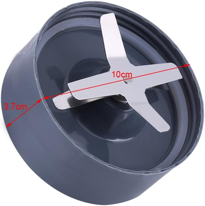 Ausdreher Klinge 600/900 W Ersatz Kreuz-Extraktor Edelstahl Kreuz hohe Klinge Basis passt für Mixer