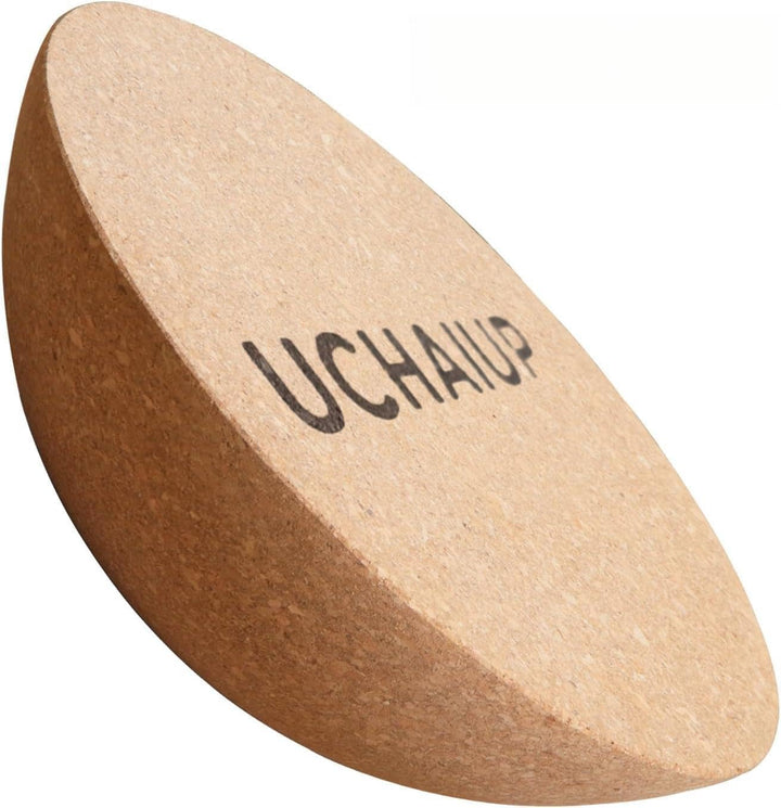 Kork Balance-Trainingshalbkugel 30cm Durchmesser 10cm Höhe Antirutsch-Design für Balance Board/Reha-