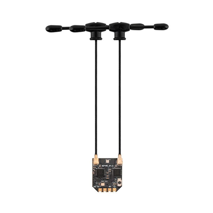 Radiomaster ELRS-Empfänger RP4TD-M 2,4 GHz ExpressLRS Nano Empfänger mit 79 mm UFL-T-Doppelantenne f
