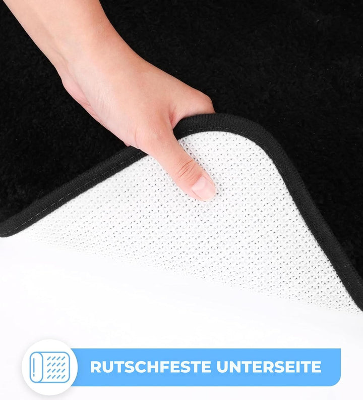 Sentidos Badematte Badteppich rutschfeste,weicher Badezimmerteppich Wasserabsorbierend maschinenwasc