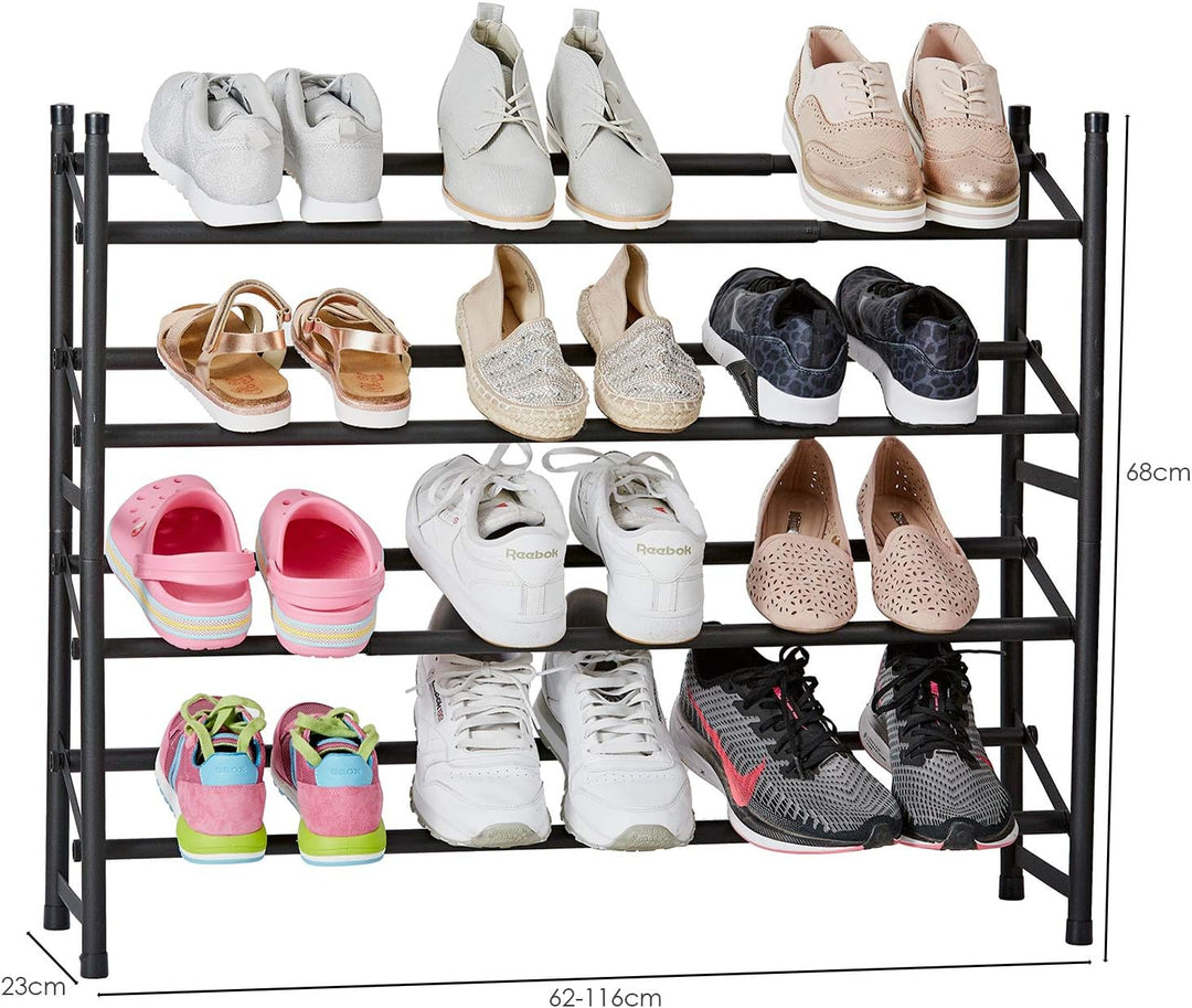 Love IT Store IT Loft Schuhregal aus Metall - Schmales, offenes Regal für bis zu 20 Paar Schuhe - Au
