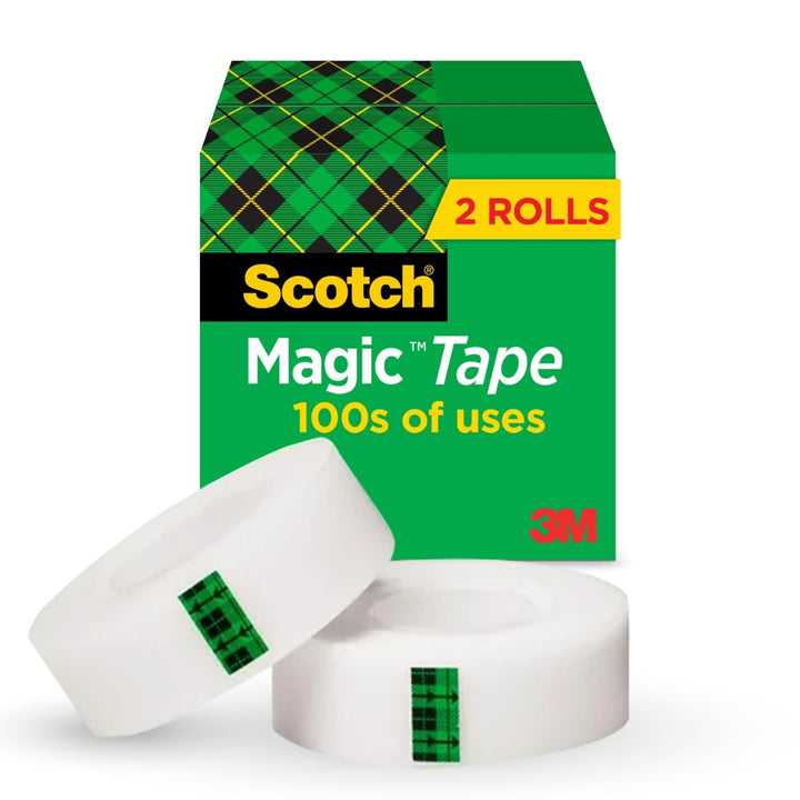 SCOTCH MAGIC TAPE 0.75X1000, Size: 6X2 ROLL by Scotch