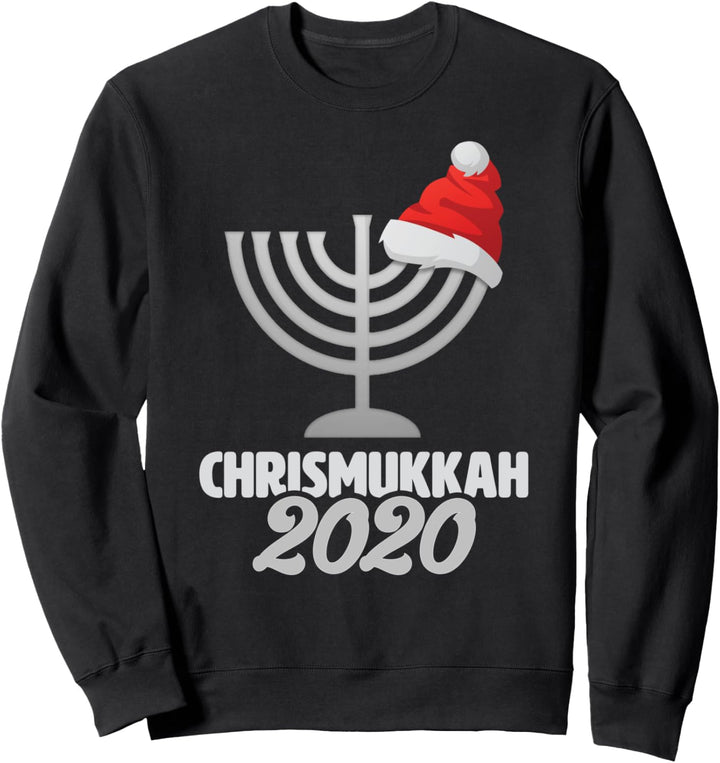 Chrismukkah 2020 Funny Hanukkah Christmas Jewish Christian Sweatshirt