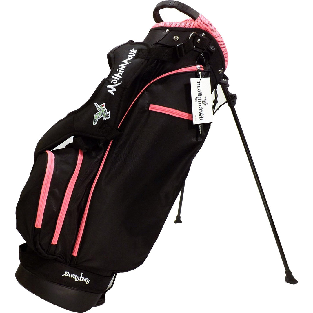 Molhimawk Stand Bag 2.0-Neon Line Coral Pink