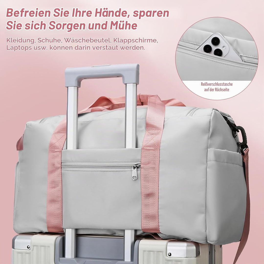 Sporttasche Rucksack 2 in1,Reisetasche Gross,42L Sporttasche für Damen und Herren,Sporttaschen mit S