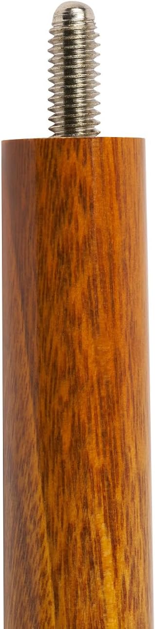 Bison Billard-Queue Ahorn 2-teilig | 140 cm Länge | Echtes Berg-Ahorn | Schraubspitze | 12mm Ferrule