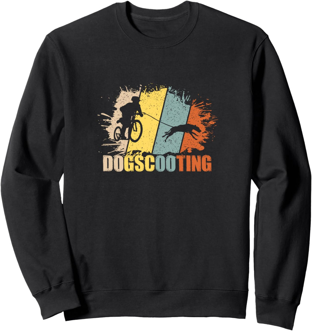 Dogscooting Geschenk für einen Dogscooter und Hundebesitzer Sweatshirt
