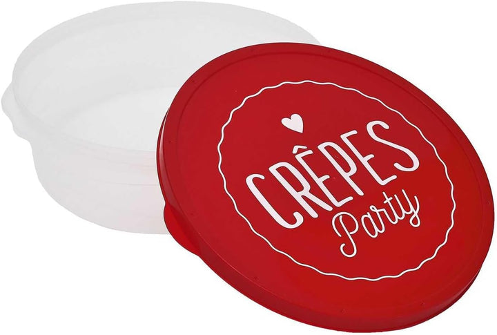 LILY COOK, KP5754, Pancake Storage Box 30 cm, Practical Pastry Utensil, Transparent Design, Easy to