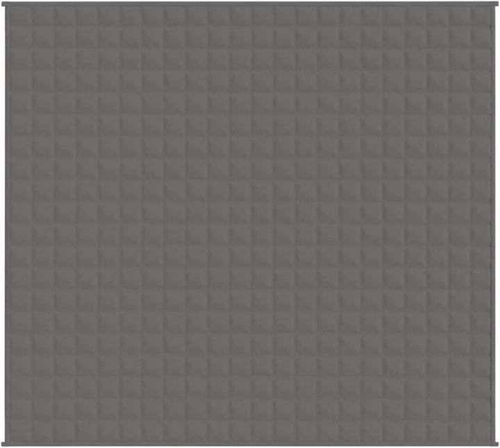 Homgoday Gewichtete Decke, Grau, 200 x 230 cm, 13 kg, Stoff, Möbeldekor, warme und bequeme Decke, ho