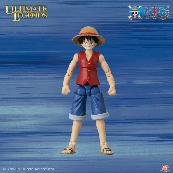 BANDAI - Ultimate Legends - One Piece Actionfigur 12 cm - Monkey D. Luffy - Offizielle One Piece Liz