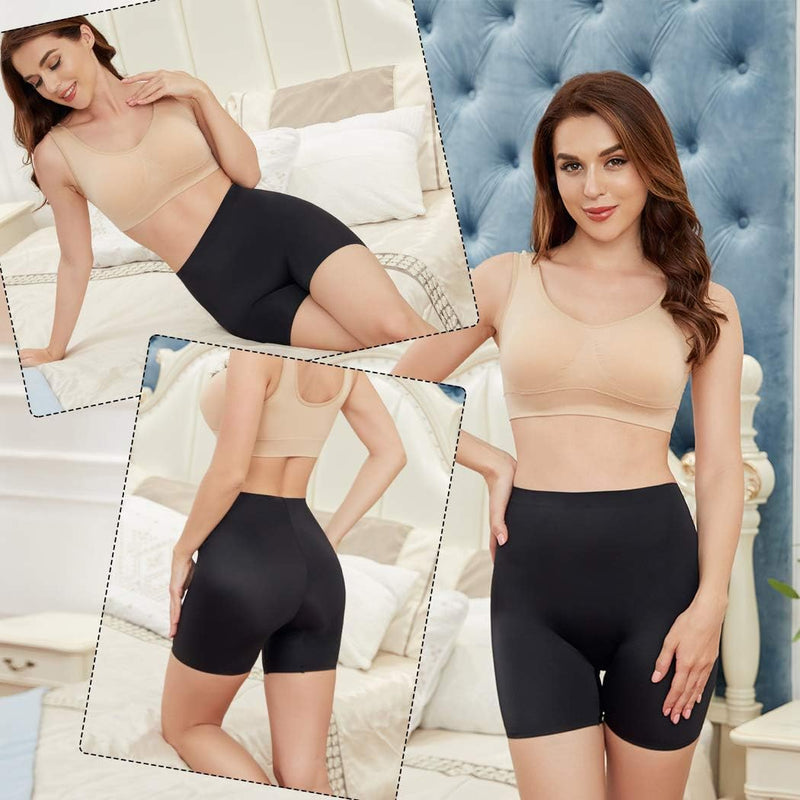 Joyshaper Unterhosen Damen Unter Rock Kurze Hose Anti Chafing Anti Scheuer Shorts Radlerhose für Kle