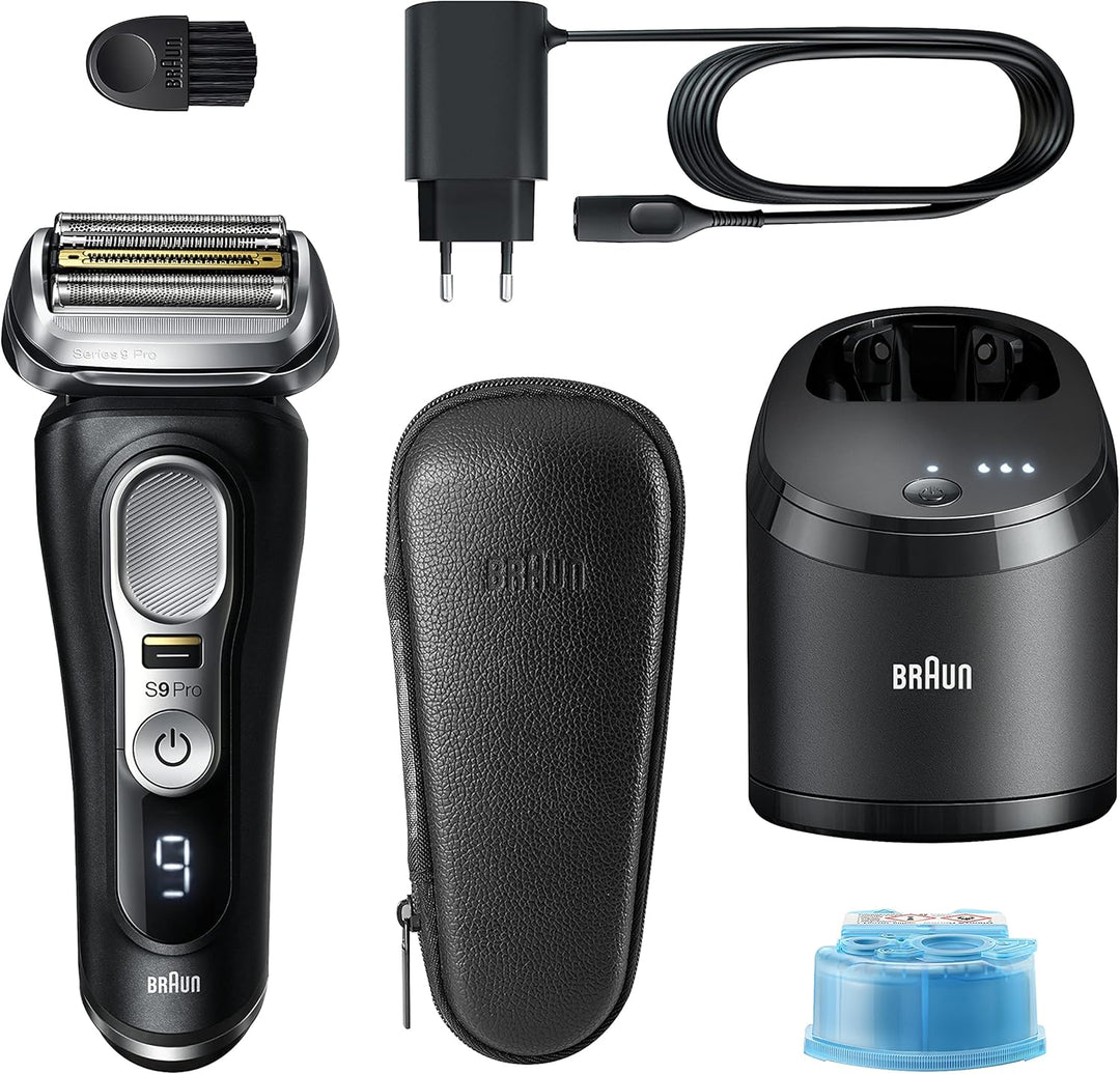 Braun Series 9 Pro Premium Rasierer Herren mit 4+1 Scherkopf, Elektrorasierer mit ProLift Trimmer, 5
