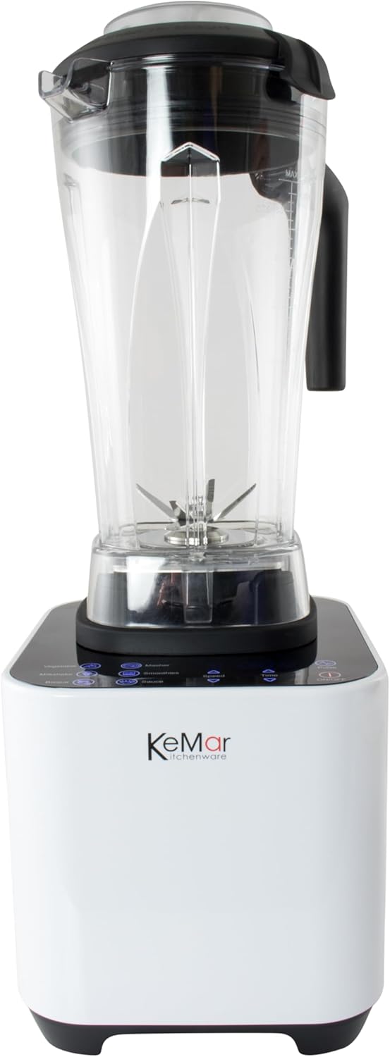 Hochleistungstandmixer (1.500W, 30.000 U/min 6 Programme, Touch Bedienung, inkl. 1L und 2L Behälter