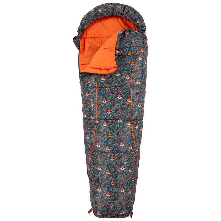 Trespass Bunka Unisex 3-Jahreszeiten-Schlafsack mit Hohlfaserfüllung, Blaugrüner Tiger-Druck