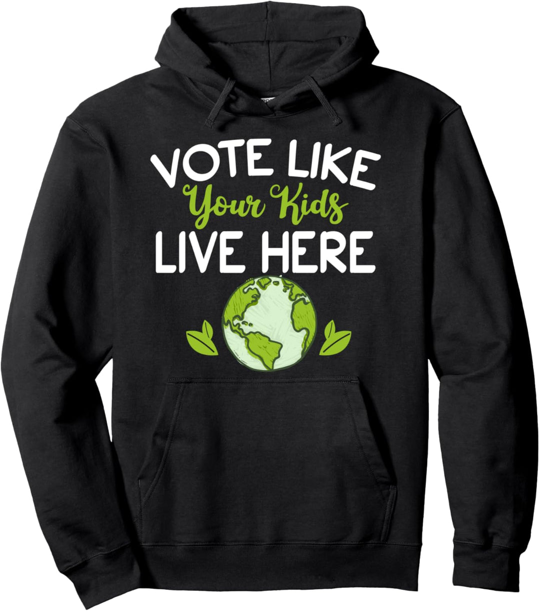 Klimaaktivisten wählen Wissenschaft Earth Day 2021 Pullover Hoodie