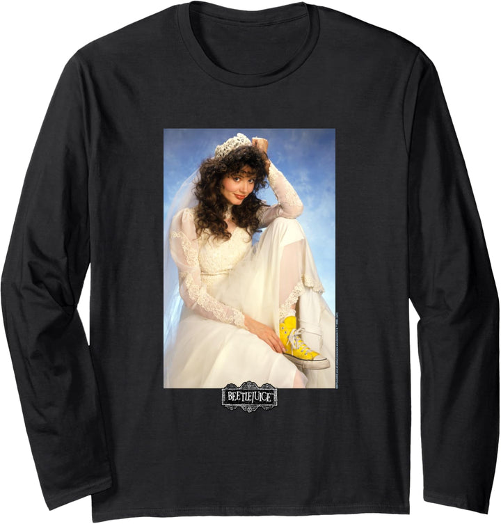 Beetlejuice Barbra Gown Langarmshirt