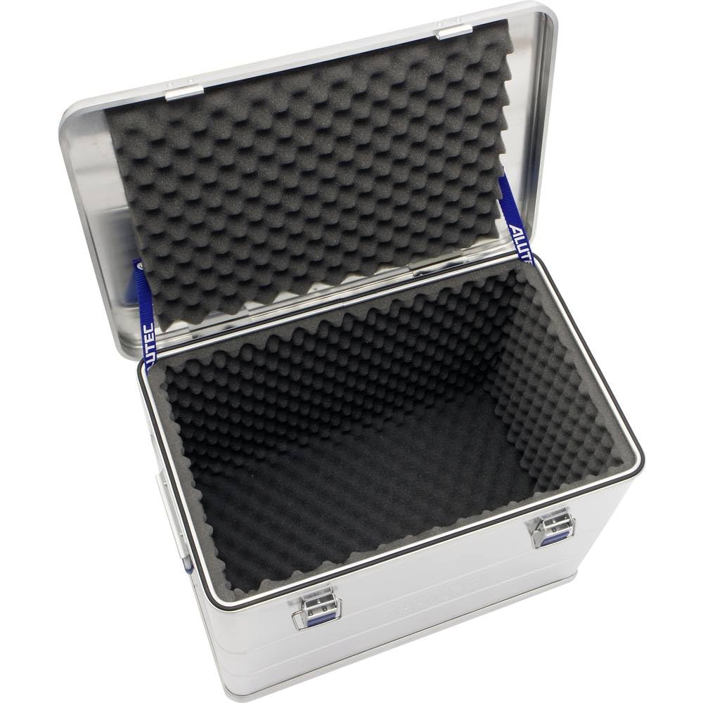 ALUTEC Aluminiumbox Comfort 73 S (Alubox mit Schaumstoff, Inhalt 73 Liter, Innenmasse 550x350x381 mm