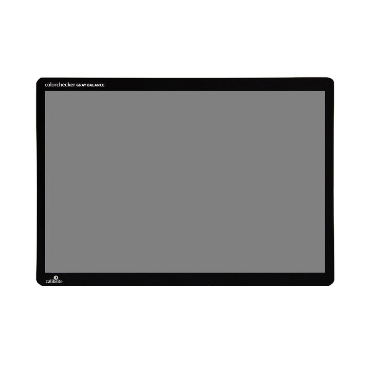 Calibrite ColorChecker Gray Balance: 18% Graukarte für korrekte Belichtung in Fotografie und Video,