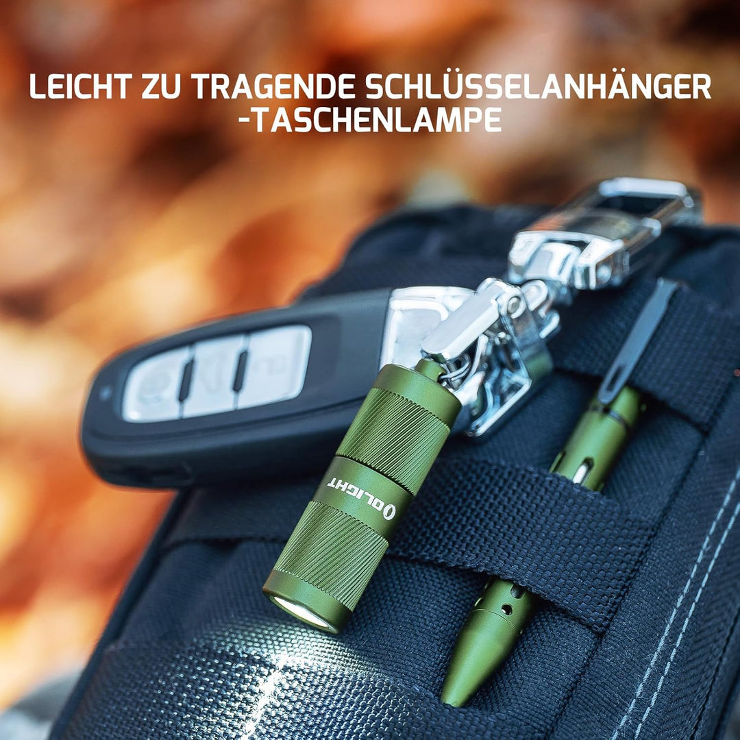 OLIGHT I1R II Pro EOS Mini LED Taschenlampe 180 Lumen Superhelle USB-Aufladbare Handlampe Schlüsselb