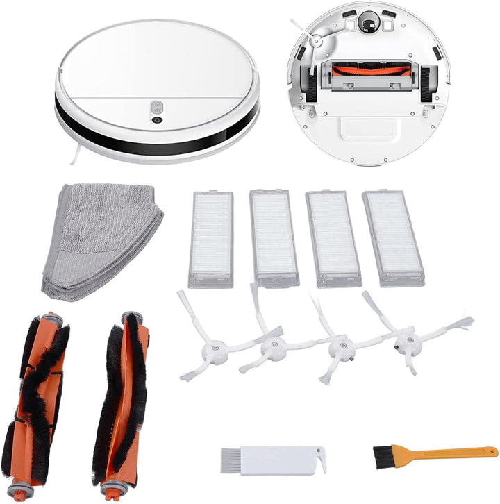 Tnfeeon Ersatz-Filter-Wischbürsten-Set für Staubsauger-Aufsätze für Mi Robot Vacuum Mop 2 Lite 2 Pro