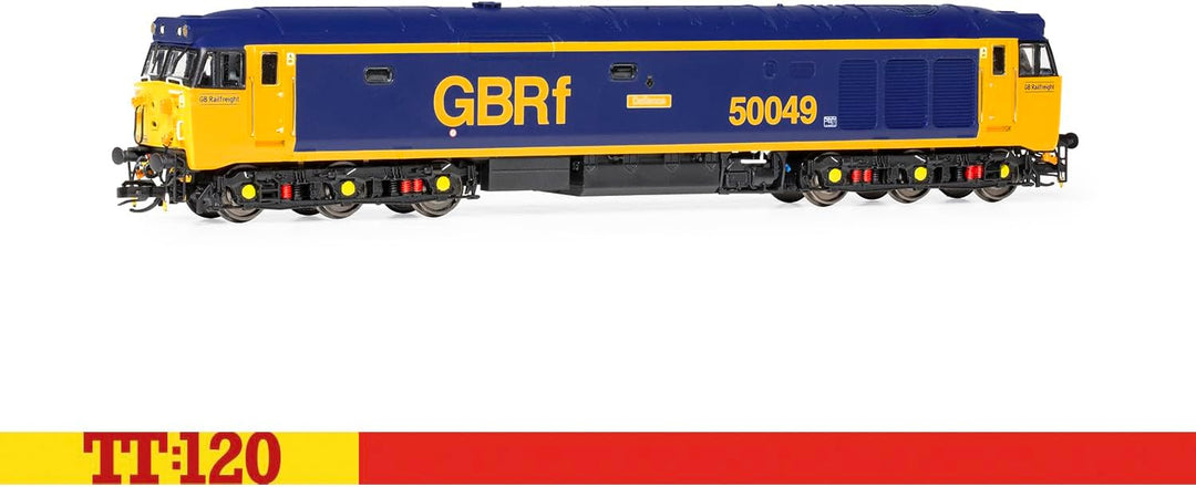 Hornby TT:120 TT3015M GBRf Klasse 50 Co-Co 50049 Defiance Diesellokomotive
