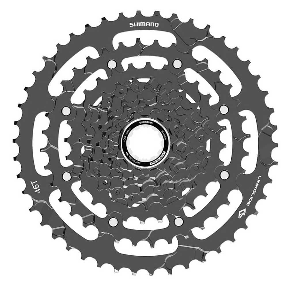 Shimano Cassette 9v 11-46 CS-LG400 CS-LG400-9 technisches Angelzubehör für kontrollierte Performance
