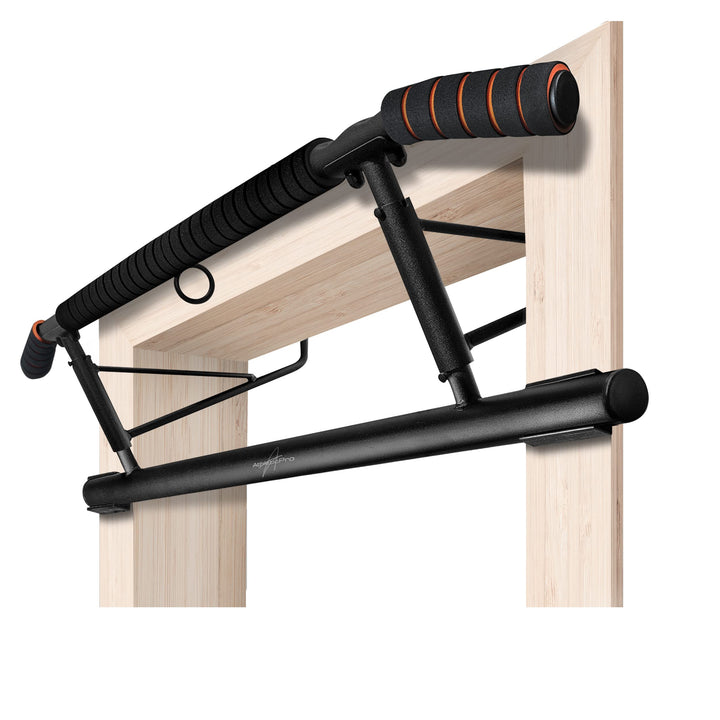 AthleticPro - Das Original - Klimmzugstange Türrahmen - Stark belastbare Pull up bar [bis 200 KG]- T