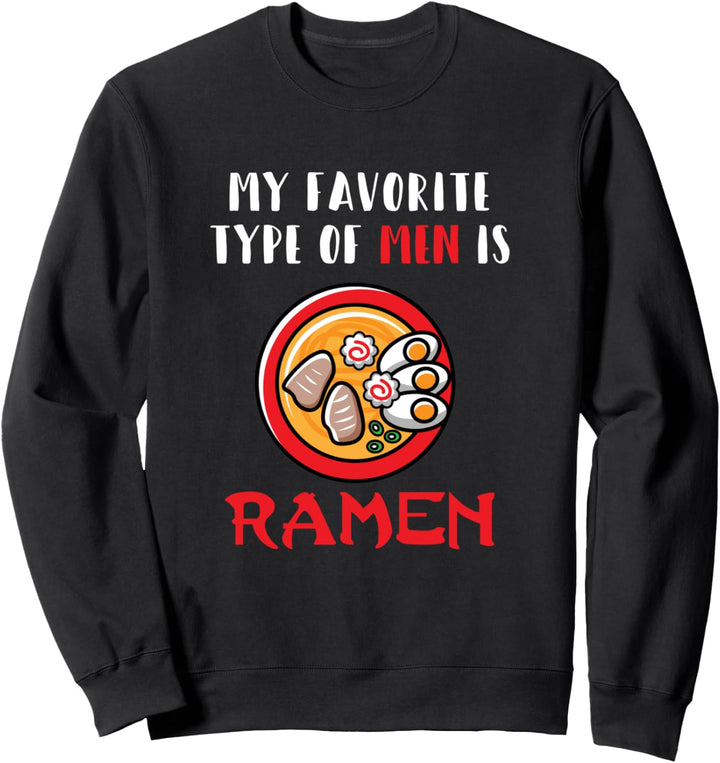 Lustige japanische Ramen Nudeln Geschenkdruck Kawaii Anime Sweatshirt
