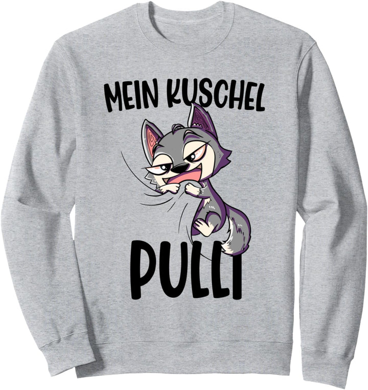 Wolf Mein Kuschel Pulli Sweatshirt
