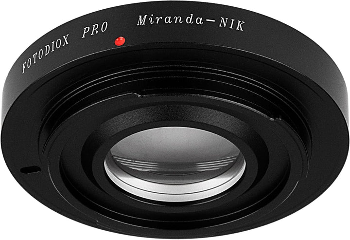 Fotodiox Pro Lens Mount Adapter Compatible with Miranda (Mir) Lenses on Nikon F-Mount Cameras Mirand
