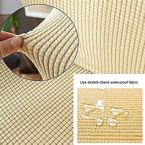 Stuhlbezug Mit Armlehne 6 Set Esszimmerstuhlbezug Hochzeit Stretch Stuhlhussen,Sesselbezug Schonbezu