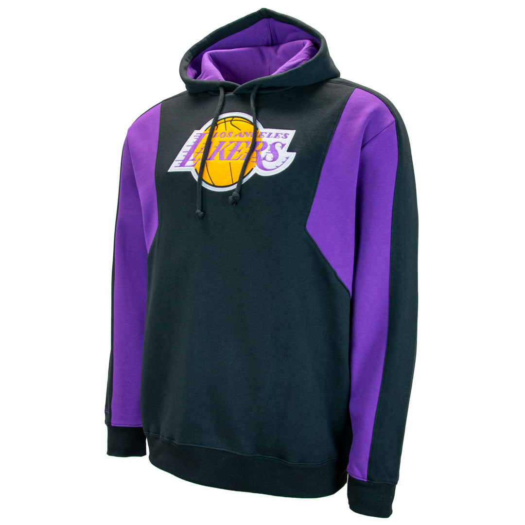 Mitchell & Ness NBA Color Blocked Hoodie 2.0 S Los Angeles Lakers, S Los Angeles Lakers