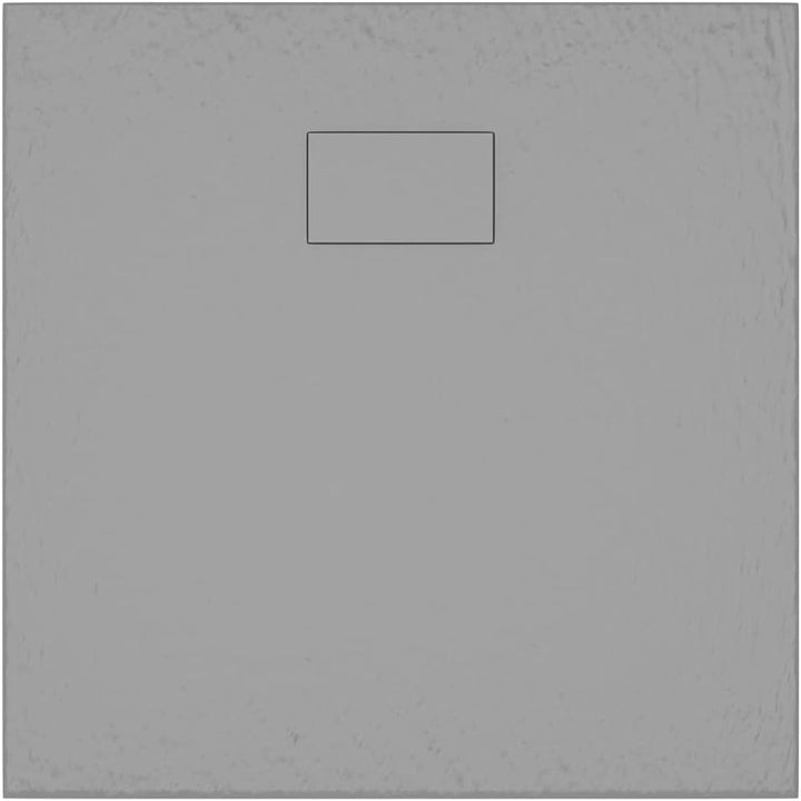 vidaXL Duschwanne SMC Grau 90x90cm