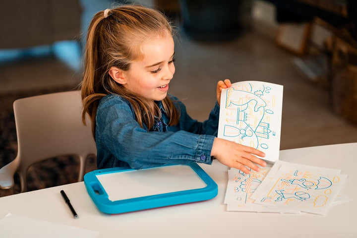 Nathan – Dessinéo Mein Zeichentablett, beleuchtetes Zeichentablett für Kinder ab 4 Jahren, zum Mitne