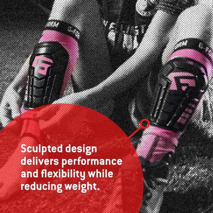 G-Form Pro-S Vento CE Fussball Schienbeinschoner Neon Rosa XL, Neon Rosa XL