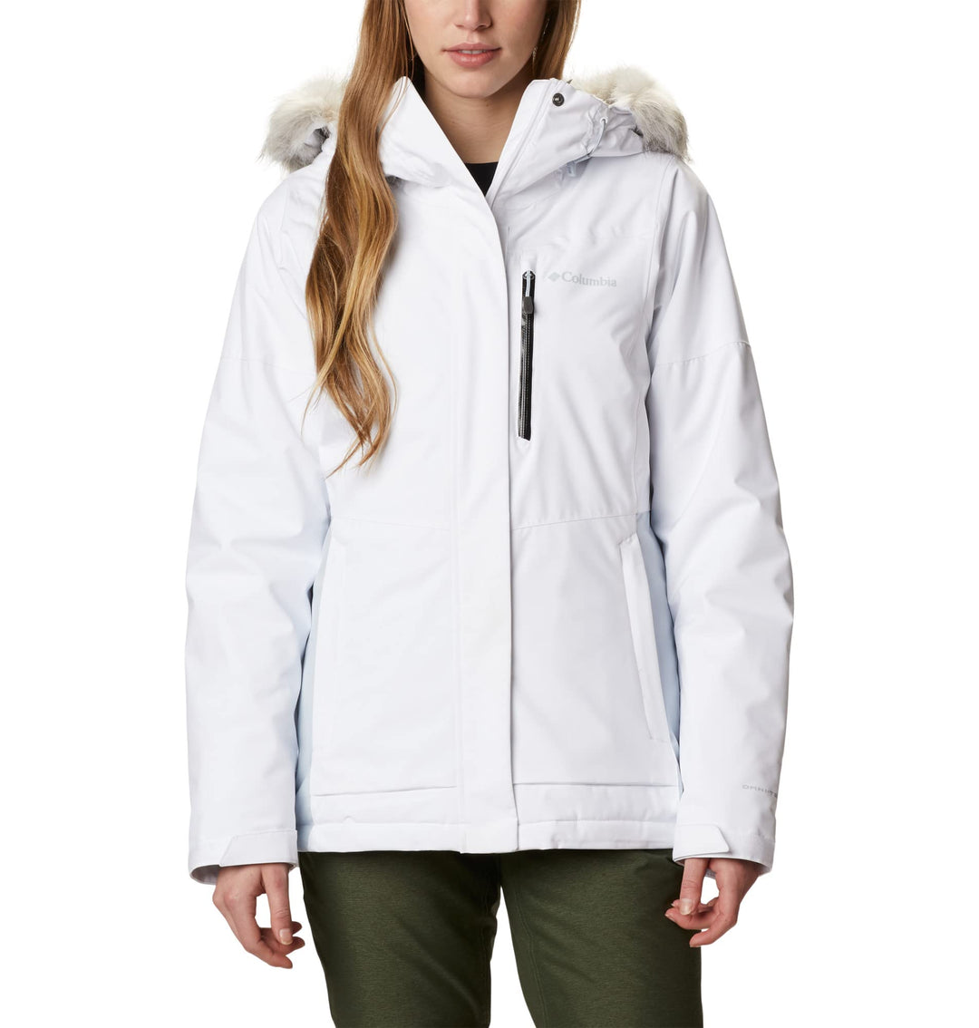 Columbia Damen Ava Alpine Isolierte Skijacke White, Cirrus Grey L, White, Cirrus Grey L