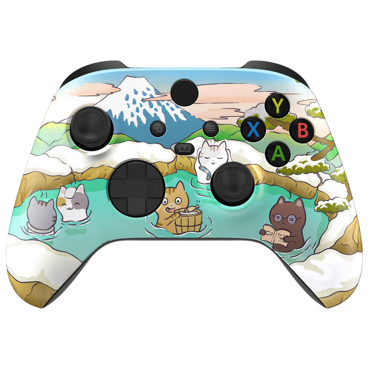 eXtremeRate Front Gehäuse Case für Xbox Series X/S Controller Model 1914, DIY-Ersatz Hülle Faceplate