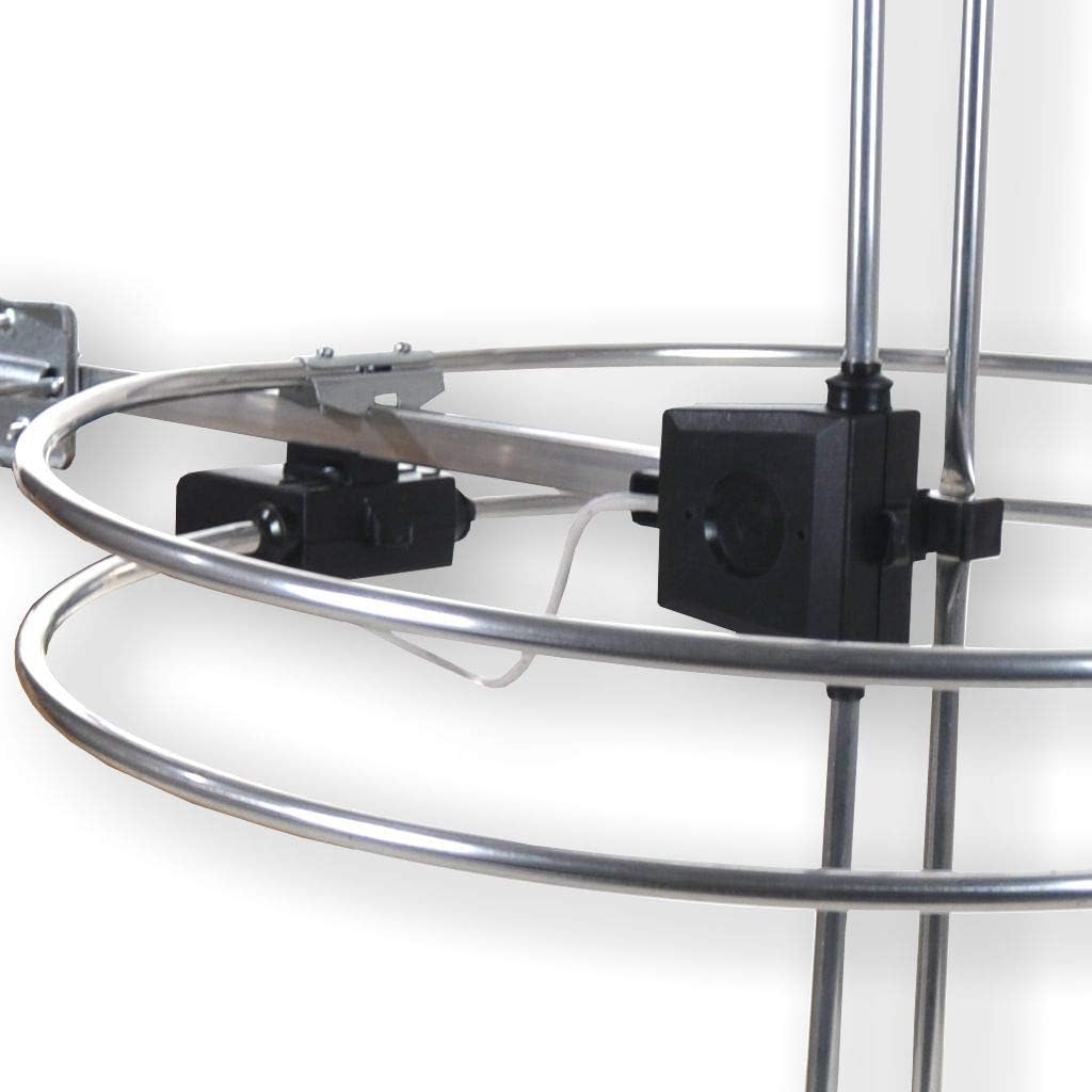 UKW Ringdipol mit integrierter DAB+ Antenne zum Empfang von FM (87,5-108 MHz) und DAB+ (170-240 MHz)